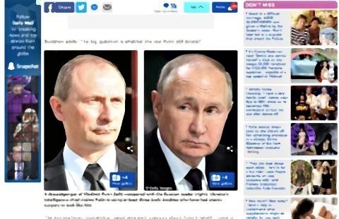 pict-影武者プーチン（左）と本物（デイリー・メール紙のホームページ.jpg
