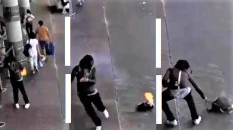 pict-Power Bank explodes Chiang Mai Airport.jpg